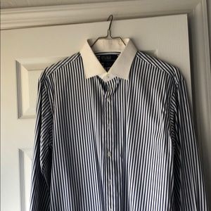 Ralph Lauren striped bankers shirt French cuffs